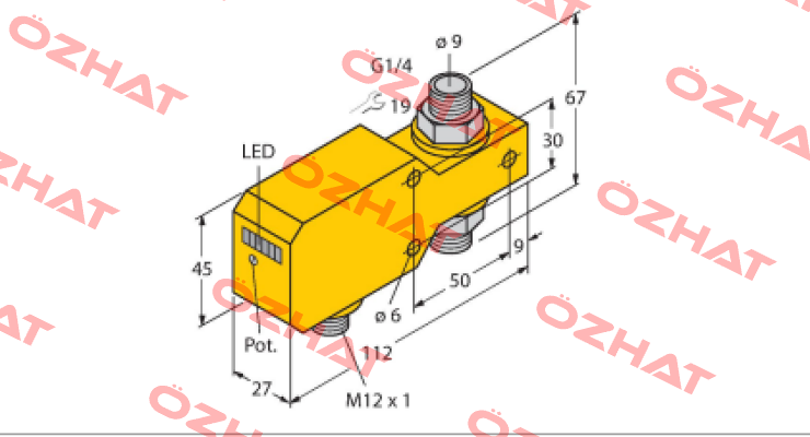 FCI-D10A4P-ARX-H1140/A Turck