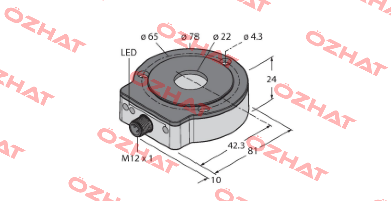 RI360P0-EQR24M0-HESGX25X3-H1181 Turck