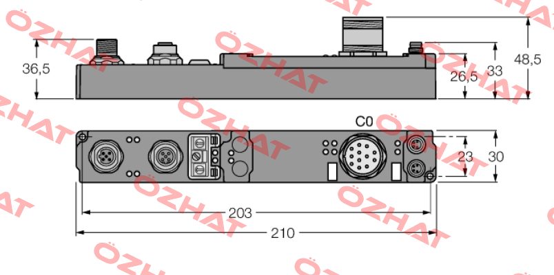 p/n: 6824444, Type: SDPB-10S-1005 Turck