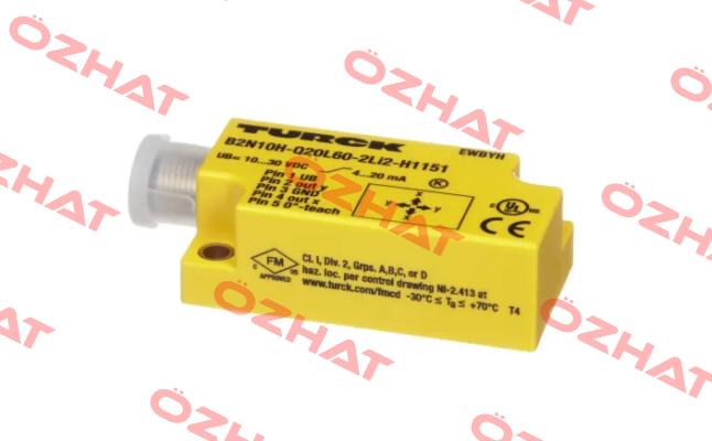 B2N10H-Q20L60-2LI2-H1151 Turck