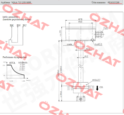 Nr. 6816105269 Type MAA-713 LSS 0699 Bernstein