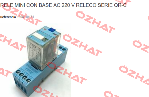 1908110171 SERIE QR-C AC 220 Comat Releco