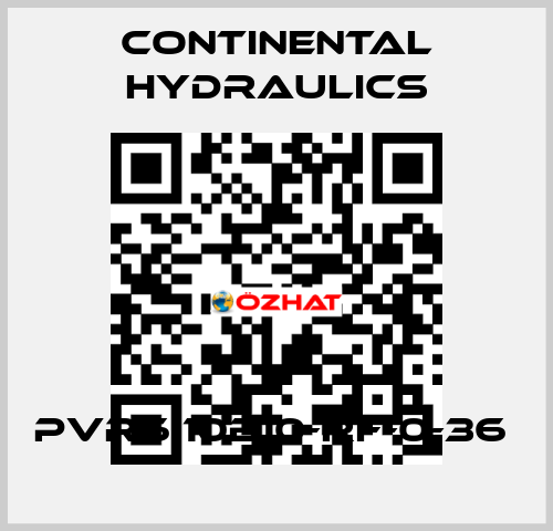 PVR6 10B10-RF-0-36  Continental Hydraulics