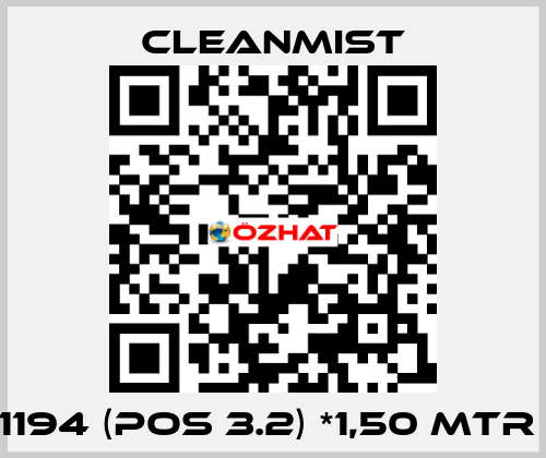 1194 (pos 3.2) *1,50 mtr  CleanMist