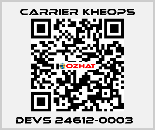 DEVS 24612-0003   Carrier Kheops