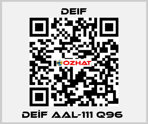 DEİF AAL-111 Q96  Deif