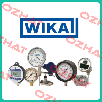 GAUGE HIGH PRESSURE, SIZE: 100MM, 0-1 BAR, 0-14 PSI, CONNECTION= G ¼” A, 22MM FLAT  Wika