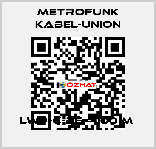 LWP-C-26 = 100 m  METROFUNK KABEL-UNION