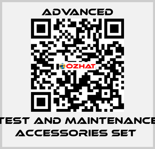 Test and Maintenance Accessories Set  Advanced