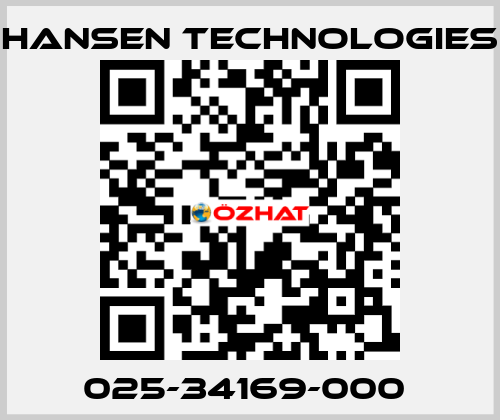 025-34169-000  HANSEN TECHNOLOGIES