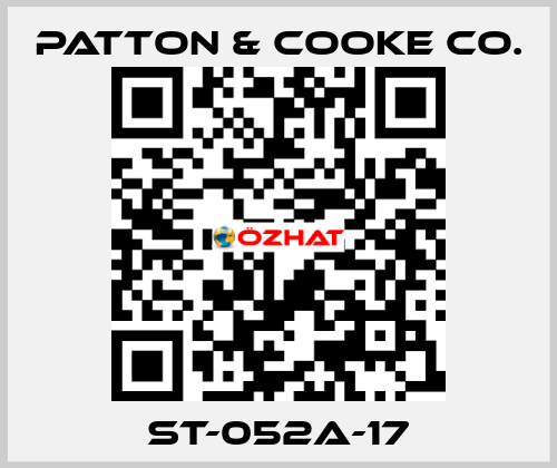 ST-052A-17 Patton & Cooke Co.