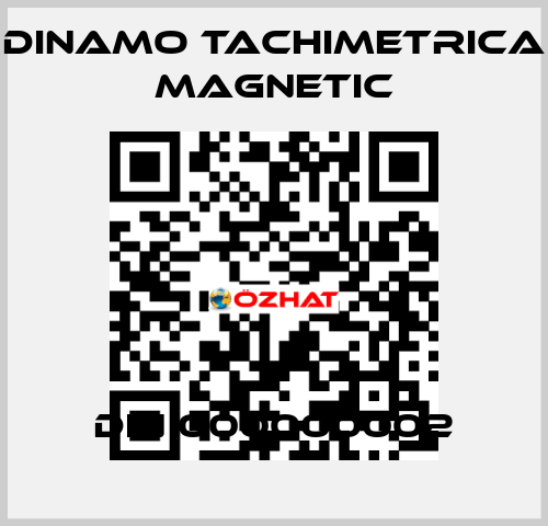 DIN 000000002 Dinamo Tachimetrica Magnetic