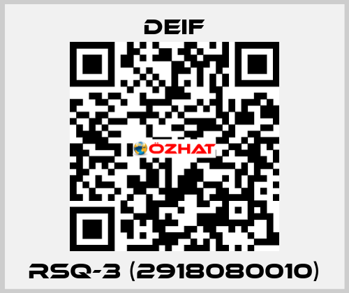 RSQ-3 (2918080010) Deif