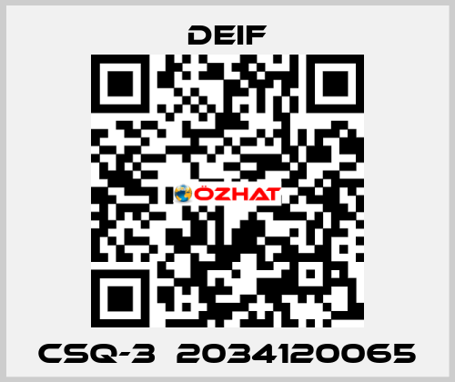 CSQ-3  2034120065 Deif