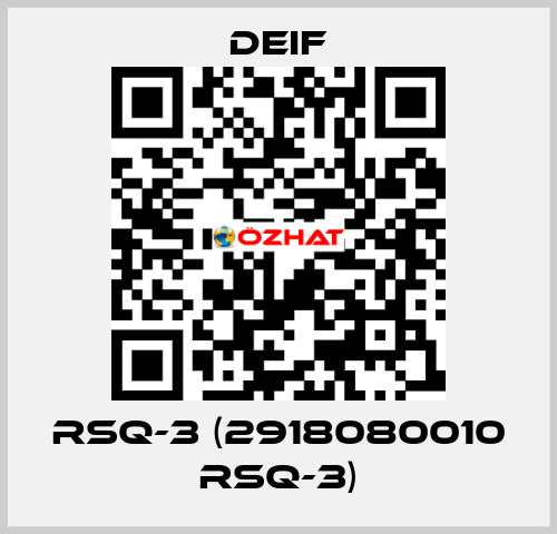 RSQ-3 (2918080010 RSQ-3) Deif