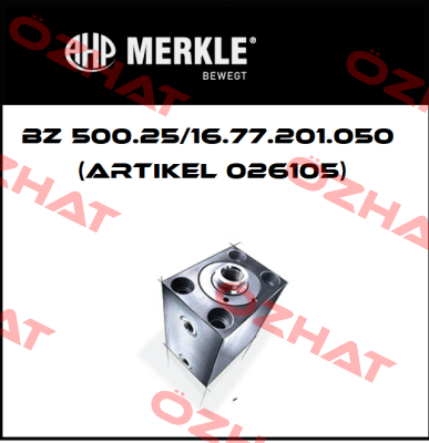 BZ 500.25/16.77.201.050 (Artikel 026105) Merkle