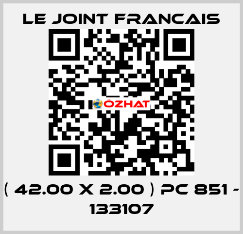 ( 42.00 X 2.00 ) PC 851 - 133107 LE JOINT FRANCAIS