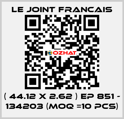 ( 44.12 X 2.62 ) EP 851 - 134203 (MOQ =10 pcs) LE JOINT FRANCAIS