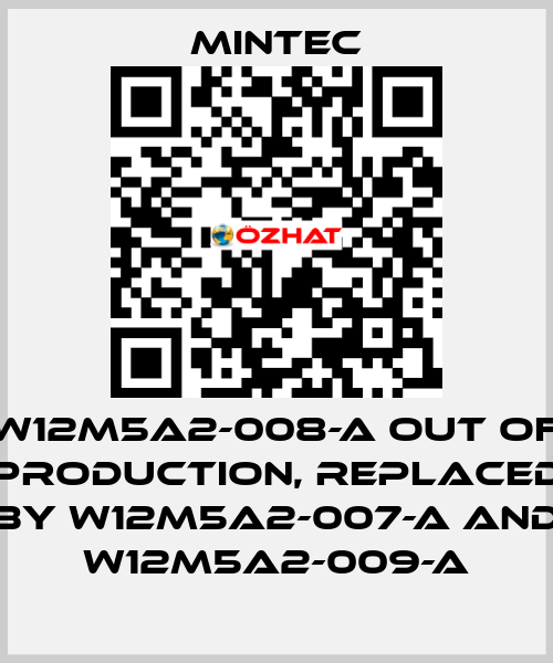 W12M5A2-008-A out of production, replaced by W12M5A2-007-A and W12M5A2-009-A MINTEC