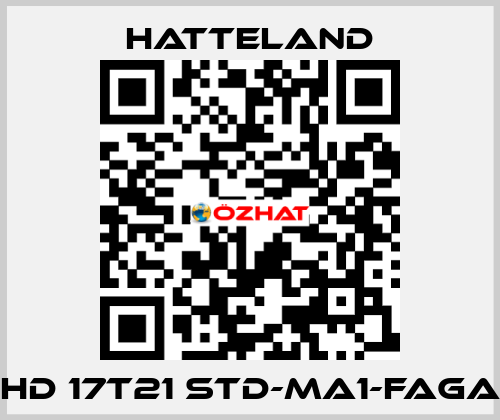 HD 17T21 STD-MA1-FAGA HATTELAND