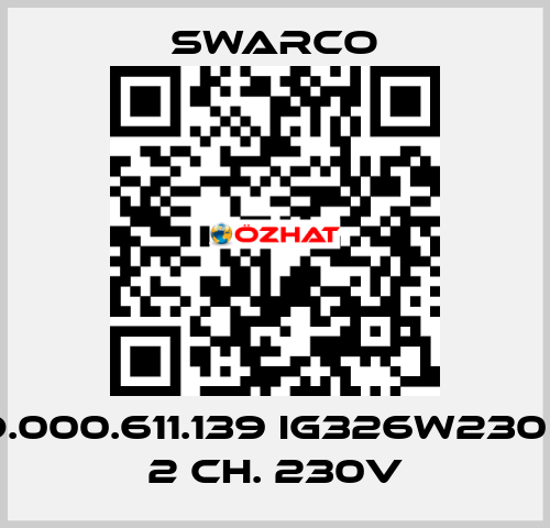 D.000.611.139 IG326W230 - 2 Ch. 230V SWARCO