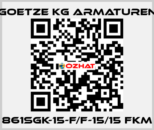 861sGK-15-f/f-15/15 FKM Goetze KG Armaturen