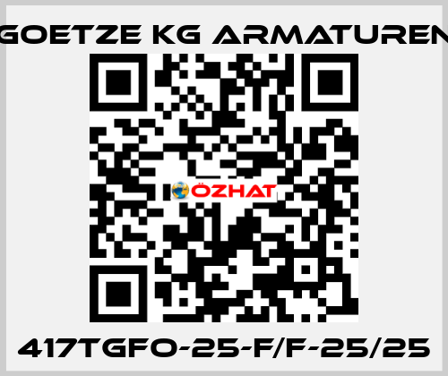 417tGFO-25-f/f-25/25 Goetze KG Armaturen