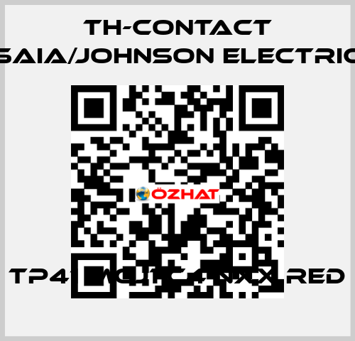 TP41 MCJ1 C4 NXX RED TH-Contact (Saia/Johnson Electric)