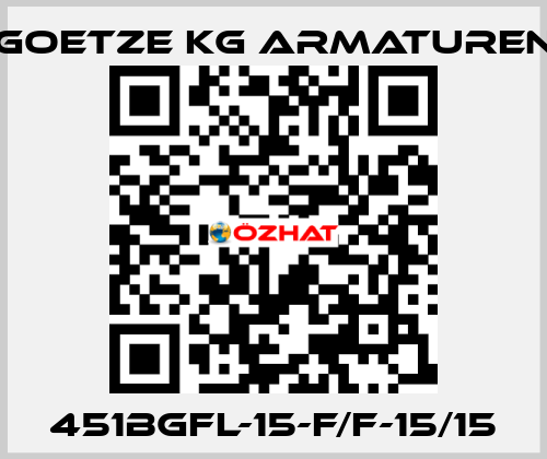 451bGFL-15-f/f-15/15 Goetze KG Armaturen