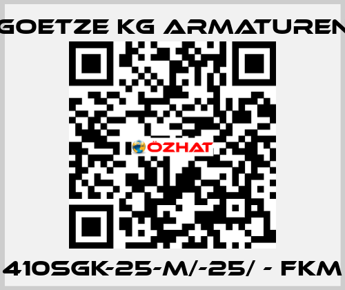 410sGK-25-m/-25/ - FKM Goetze KG Armaturen