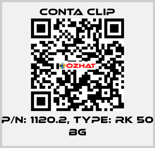 P/N: 1120.2, Type: RK 50 BG Conta Clip