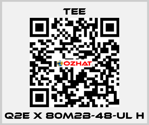 Q2E X 80M2B-48-UL H TEE