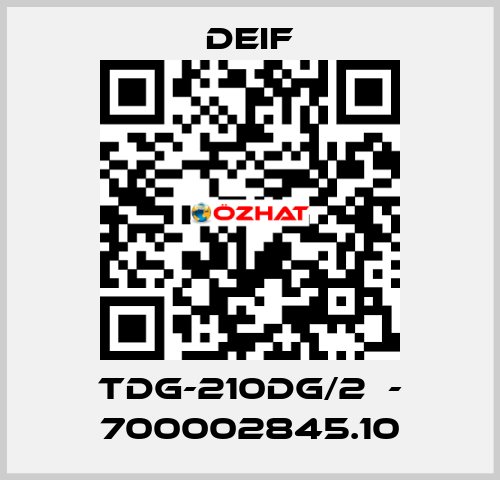 TDG-210DG/2  - 700002845.10 Deif