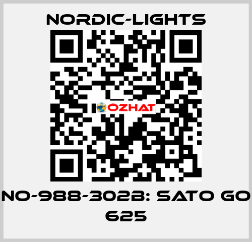 NO-988-302B: SATO GO 625 nordic-lights