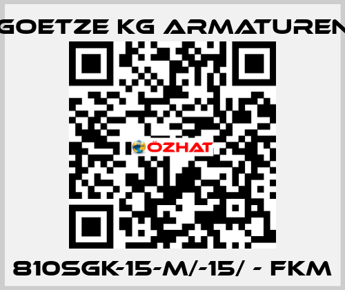 810sGK-15-m/-15/ - FKM Goetze KG Armaturen