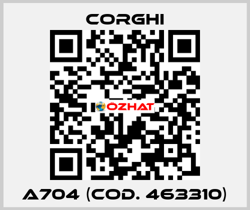 A704 (Cod. 463310) Corghi