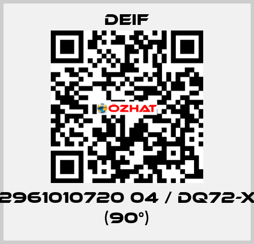 2961010720 04 / DQ72-x (90°) Deif