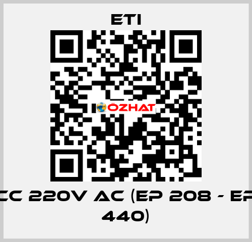 CC 220V AC (EP 208 - EP 440) Eti