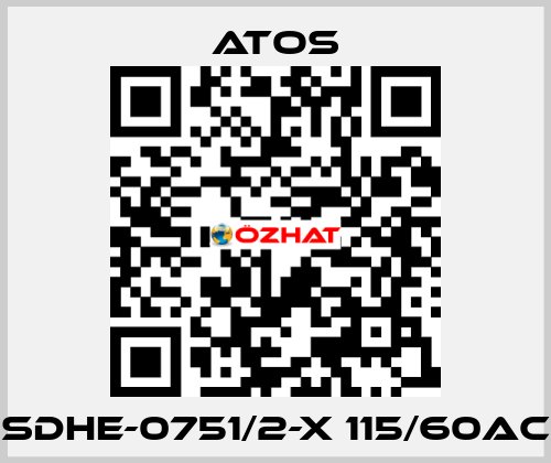 SDHE-0751/2-X 115/60AC Atos