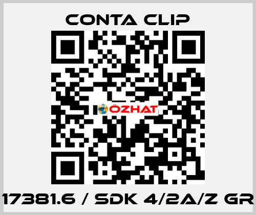 17381.6 / SDK 4/2A/Z GR Conta Clip