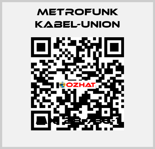 MX  28-736-1 METROFUNK KABEL-UNION