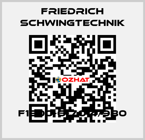 F1300-6-7,0 4/980 Friedrich Schwingtechnik