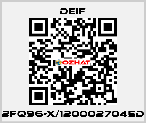 2FQ96-x/1200027045D Deif