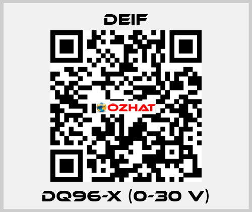 DQ96-x (0-30 V) Deif