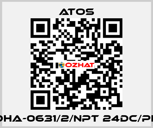 DHA-0631/2/NPT 24DC/PE Atos