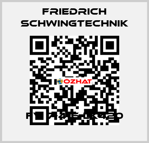 FV 7-4-6 LK420 Friedrich Schwingtechnik