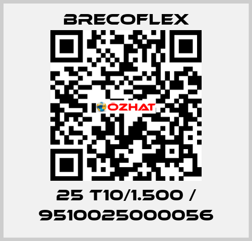 25 T10/1.500 / 9510025000056 Brecoflex