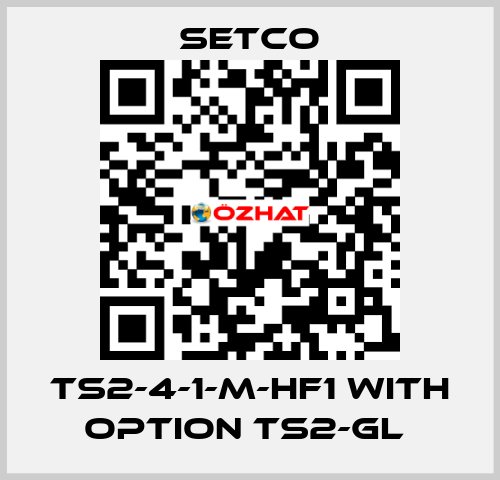 TS2-4-1-M-HF1 WITH OPTION TS2-GL  SETCO