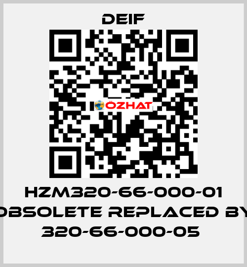 HZM320-66-000-01 obsolete replaced by 320-66-000-05  Deif