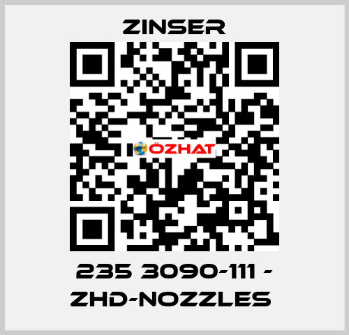 235 3090-111 - ZHD-nozzles  Zinser